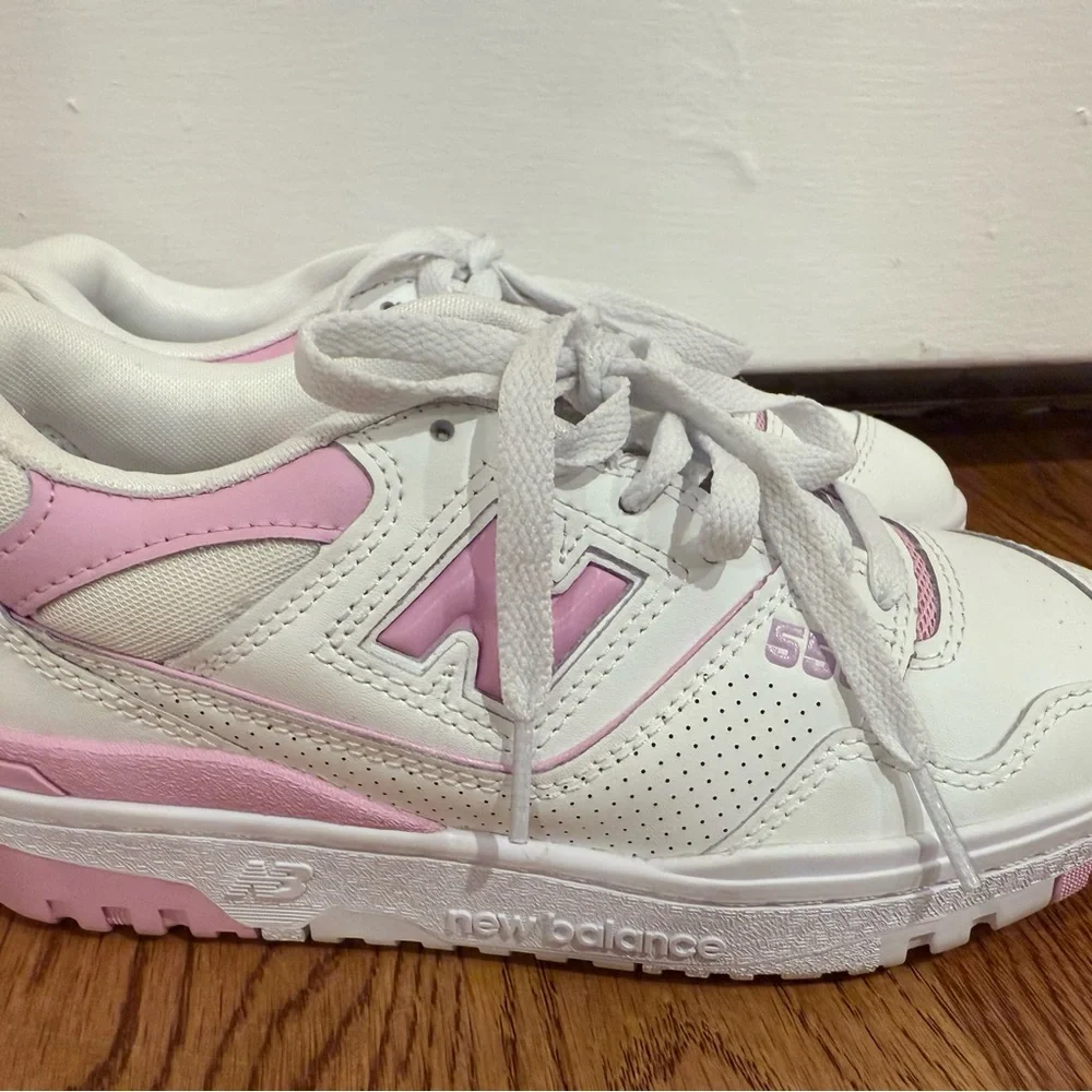 🎁New Balance Women’s 550 "Bubblegum" White Pink Barbie | BBW550BD Size 6.5 NWOB - Picture 7 of 10